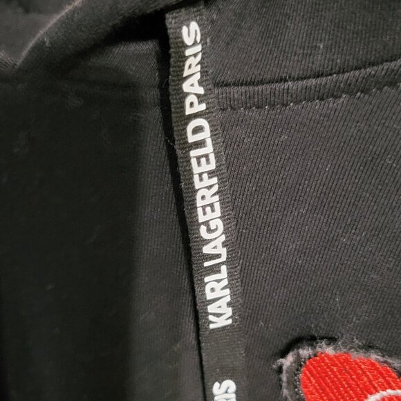 EUC KARL LAGERFELD HOODIE SZ XL - Picture 3 of 10